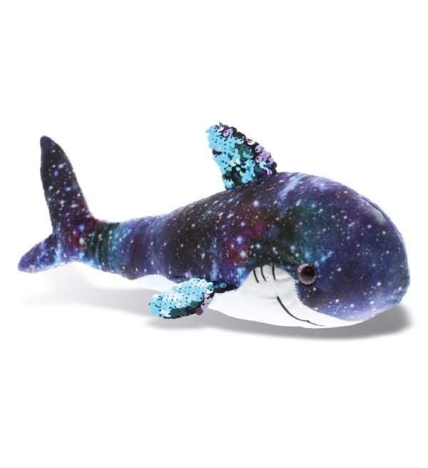 12″ Shark – Space Sequin Plush