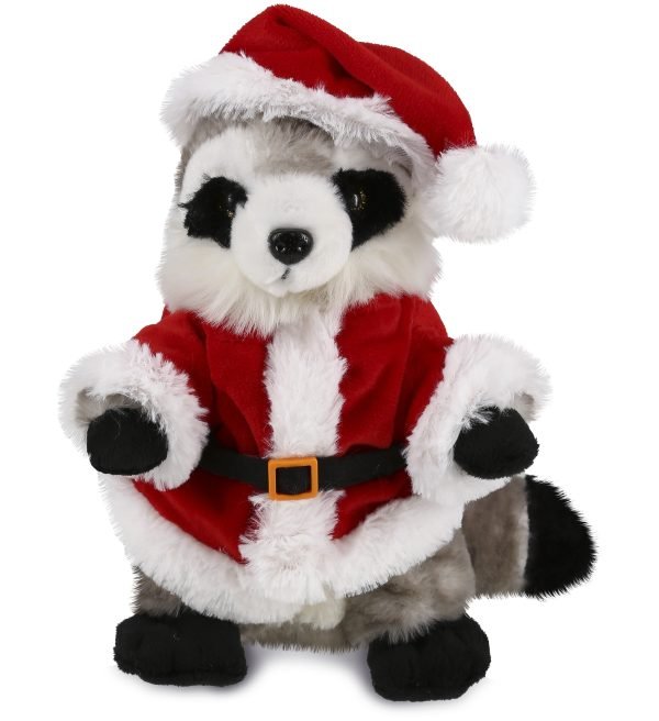 Raccoon – Santa Super Soft Plush