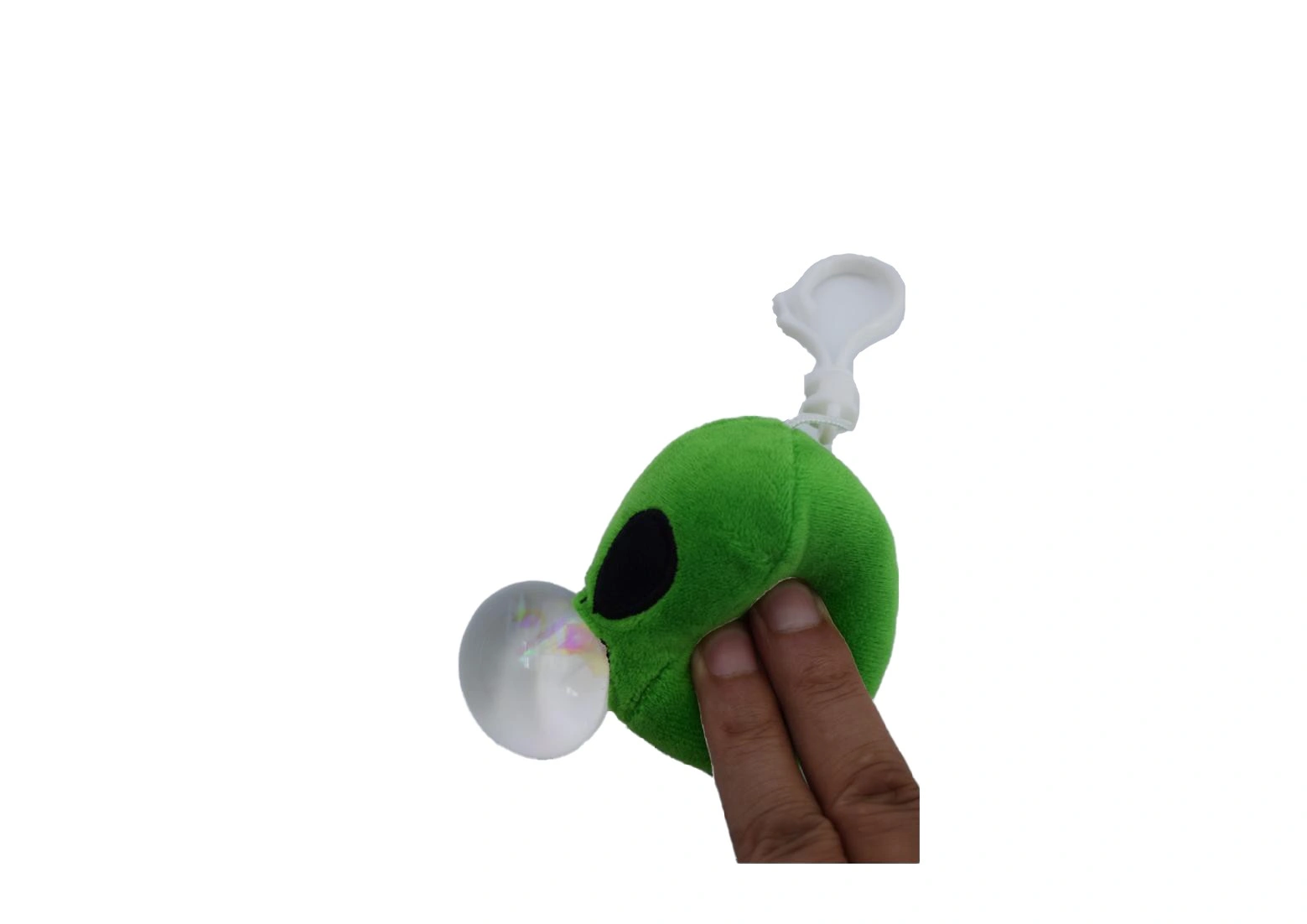 PLUSH SQUEEZE BALL KEYCHAIN ALIEN - Image 4