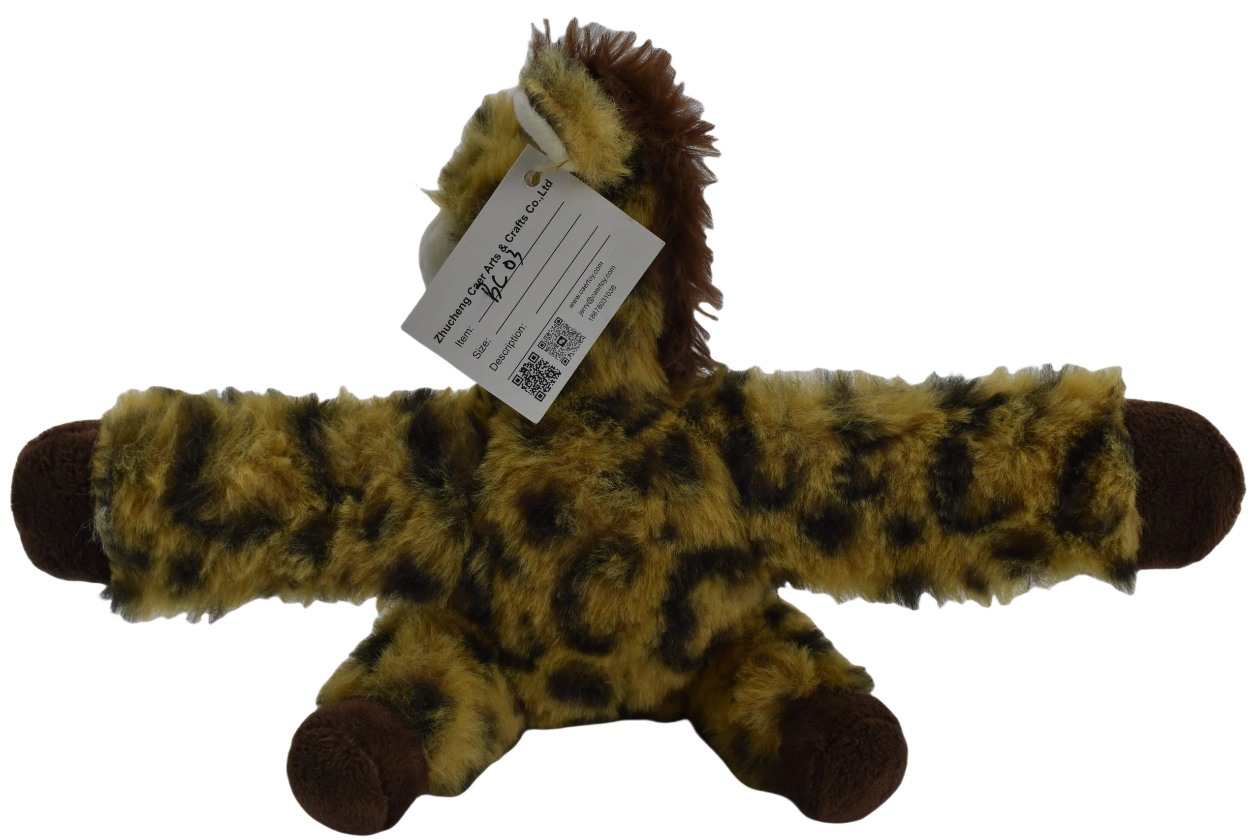 PLUSH SLAP BRACELET GIRAFFE - Image 4