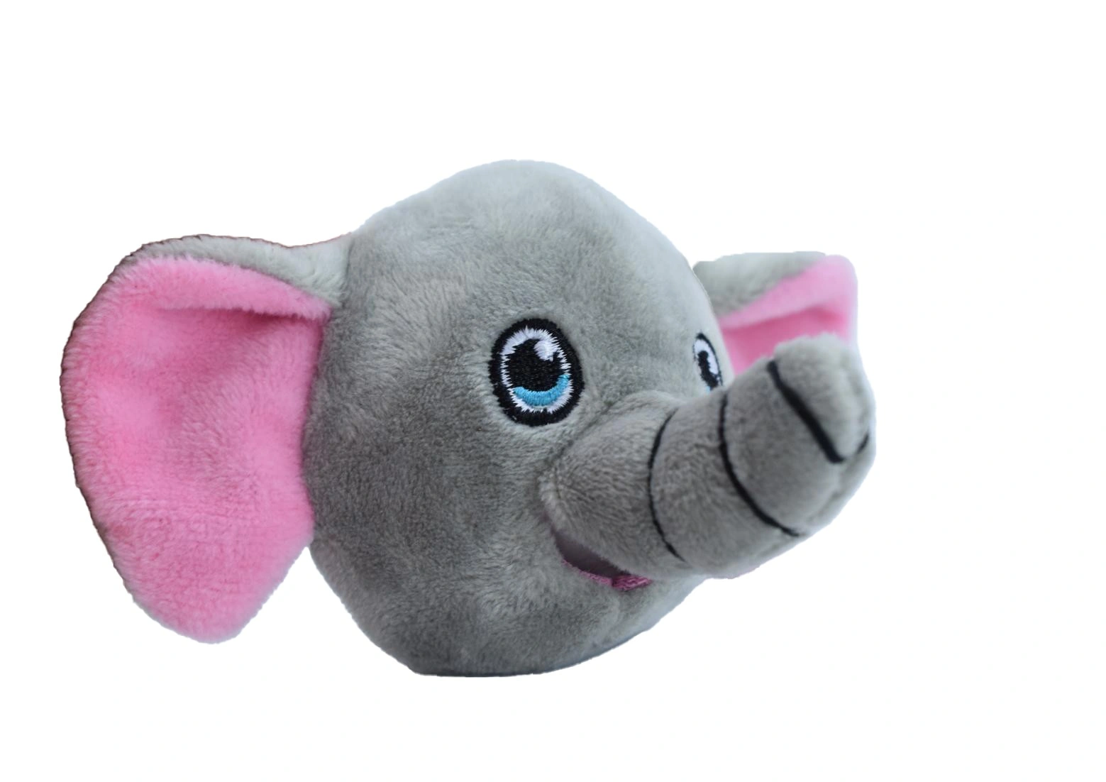 PLUSH SQUEEZE BALL KEYCHAIN ELEPHANT - Image 4