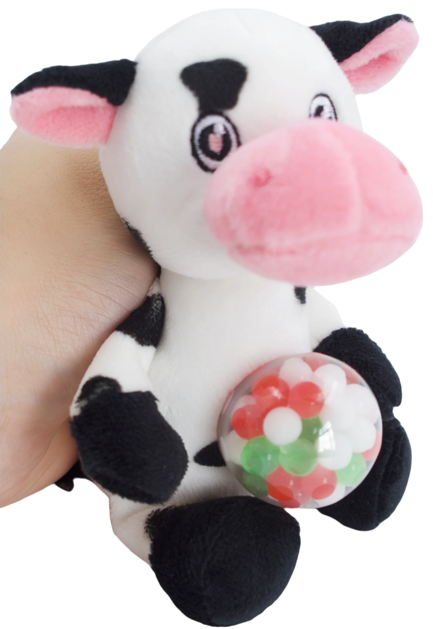 plush squeeze ball cow - Image 4